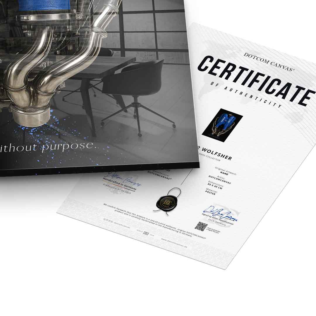 Ford GT Engine - Acrylglas