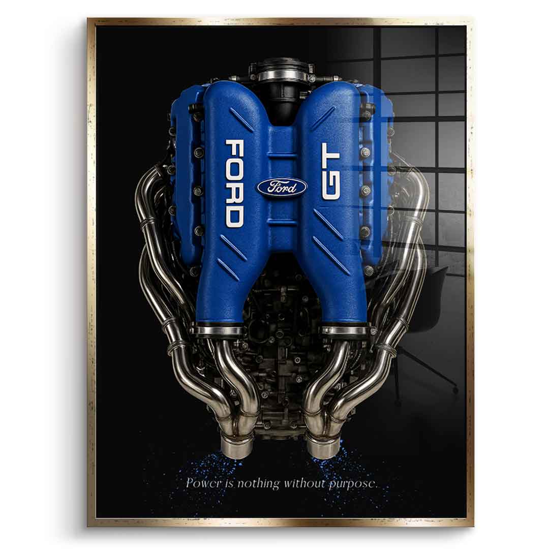 Ford GT Engine - Acrylglas