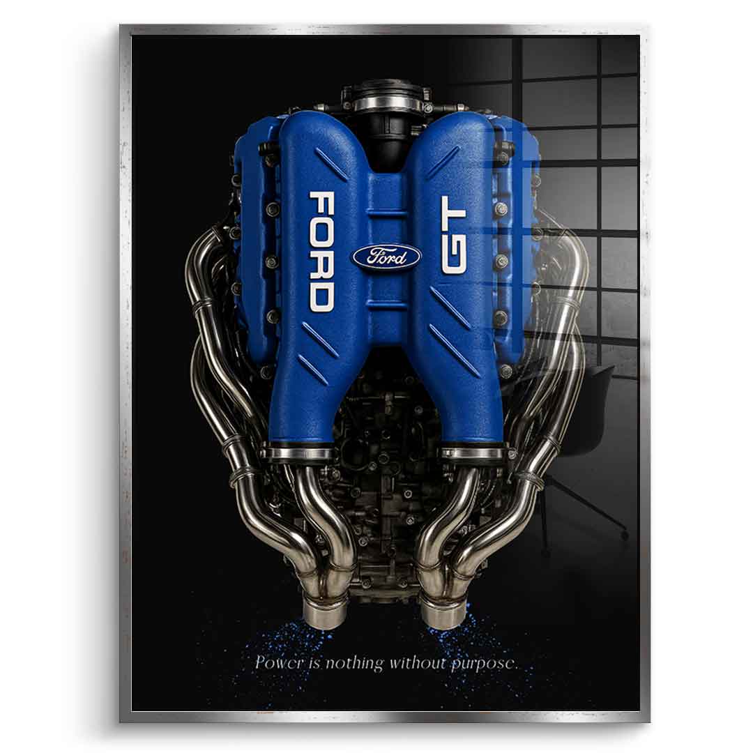 Ford GT Engine - Acrylglas