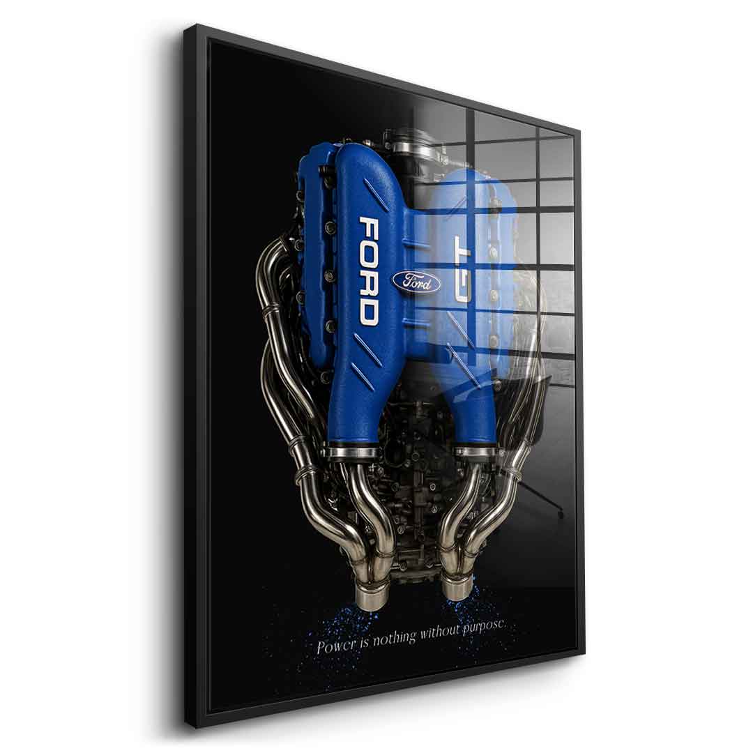 Ford GT Engine - Acrylglas