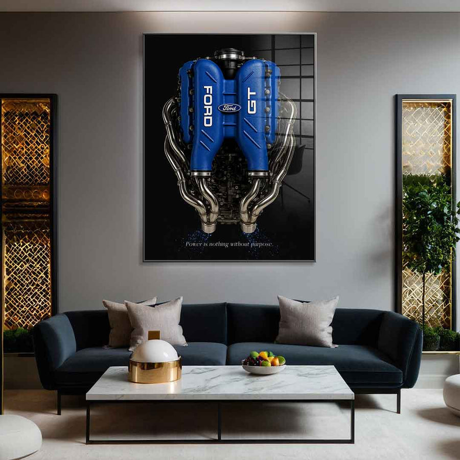 Ford GT Engine - Acrylglas