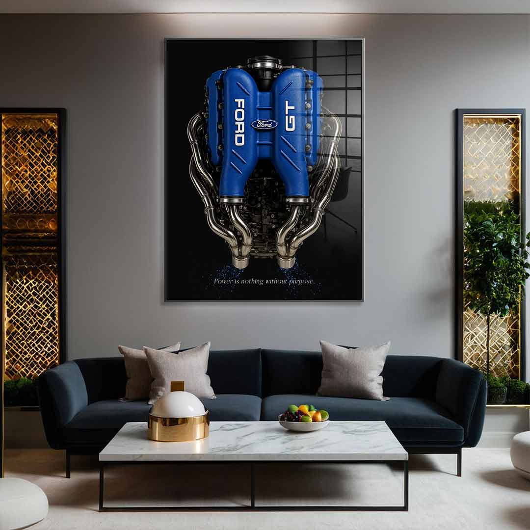 Ford GT Engine - Acrylic glass
