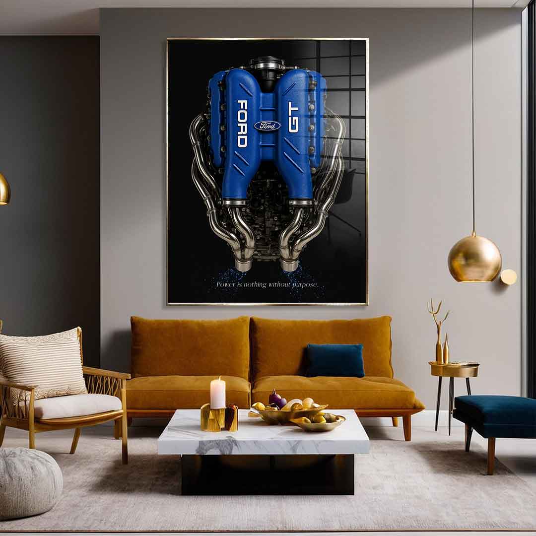 Ford GT Engine - Acrylglas