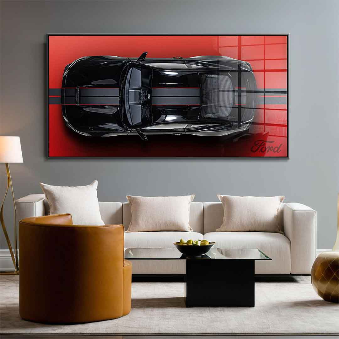 Ford Mustang - Acrylic glass