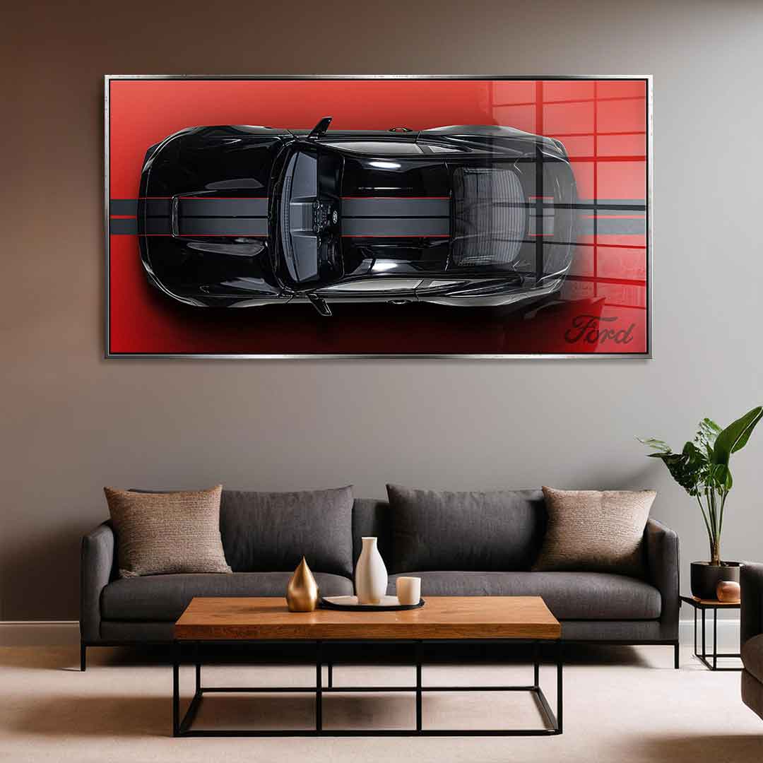Ford Mustang - Acrylic glass