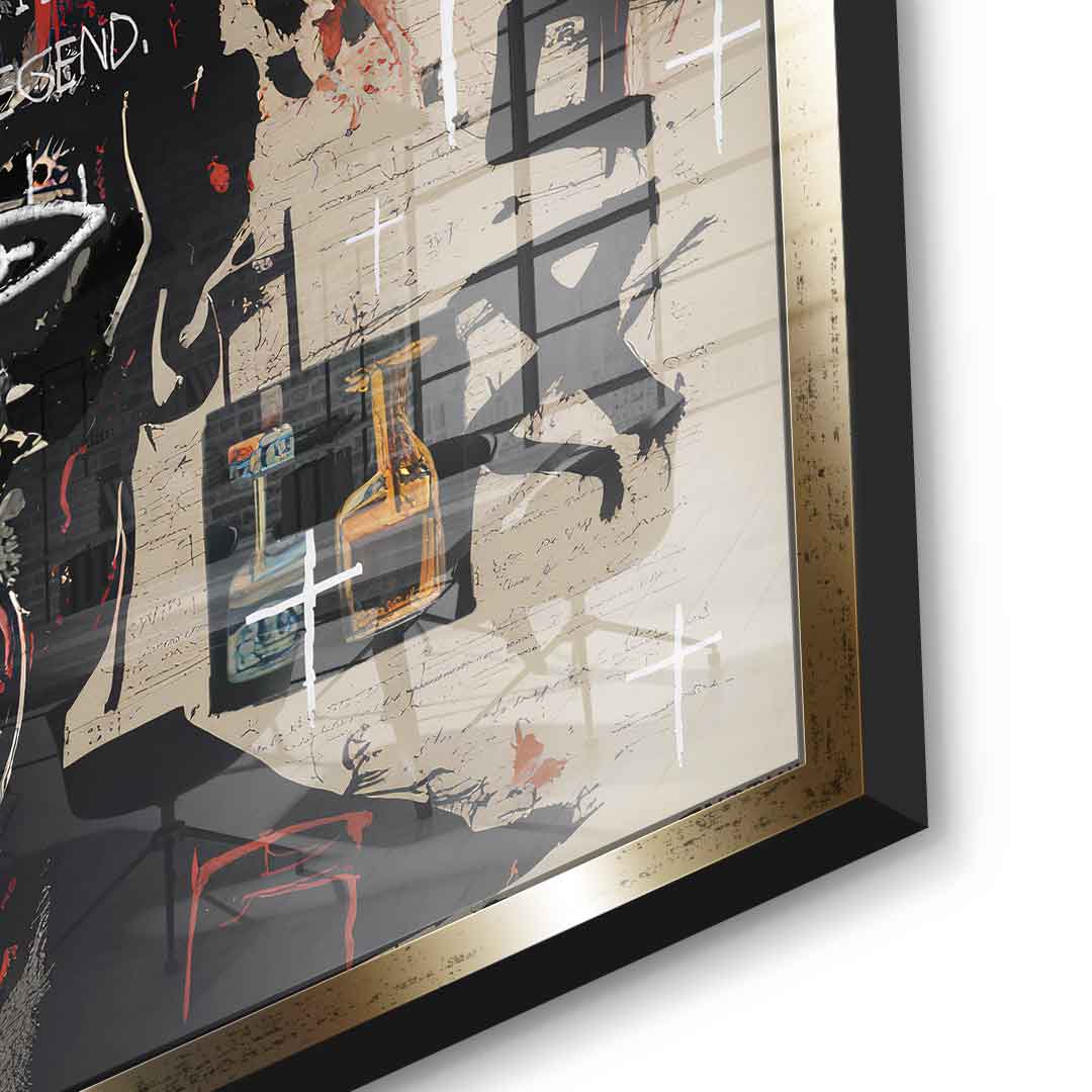 Formula one Driver - acrylic glass