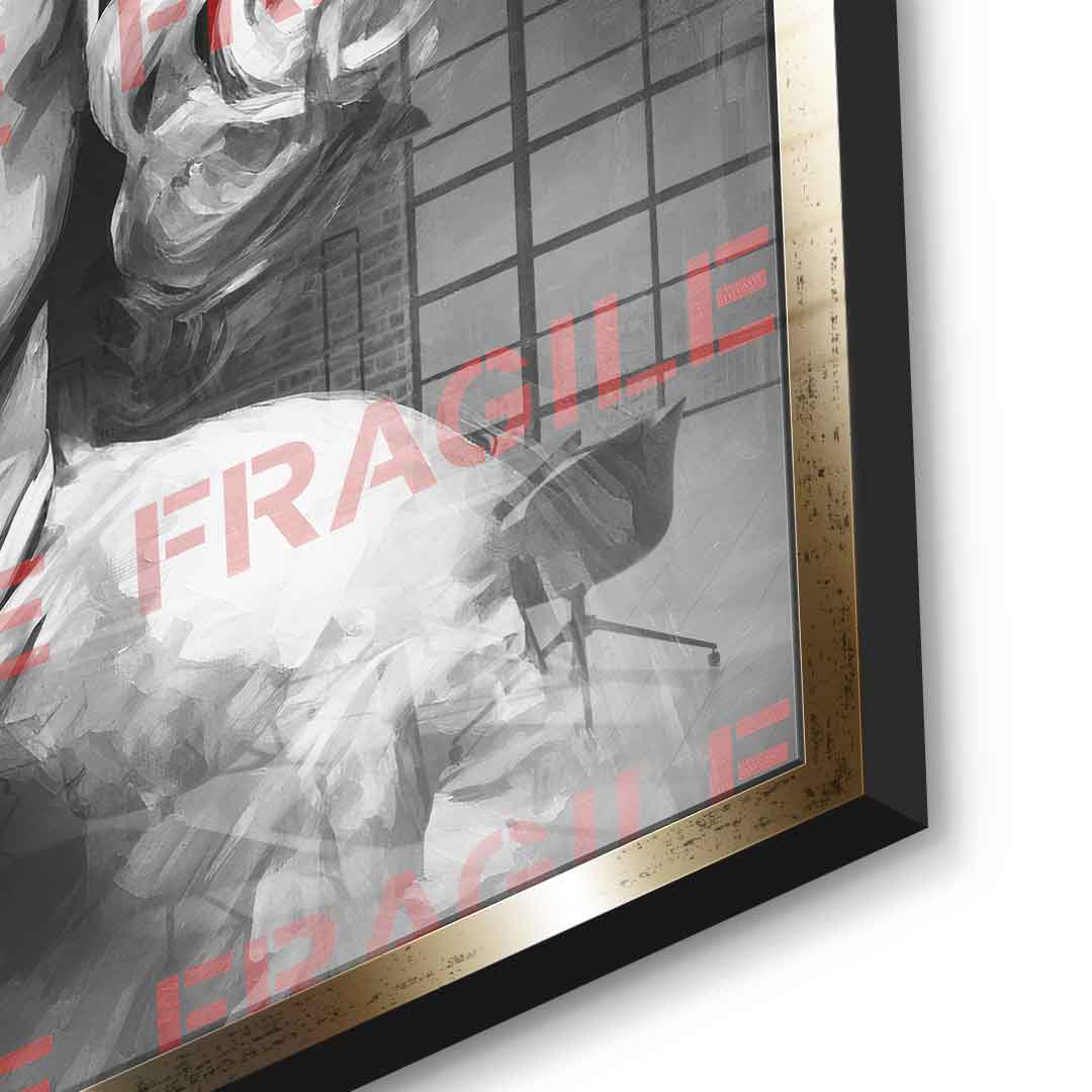 Fragile Monroe - acrylic glass