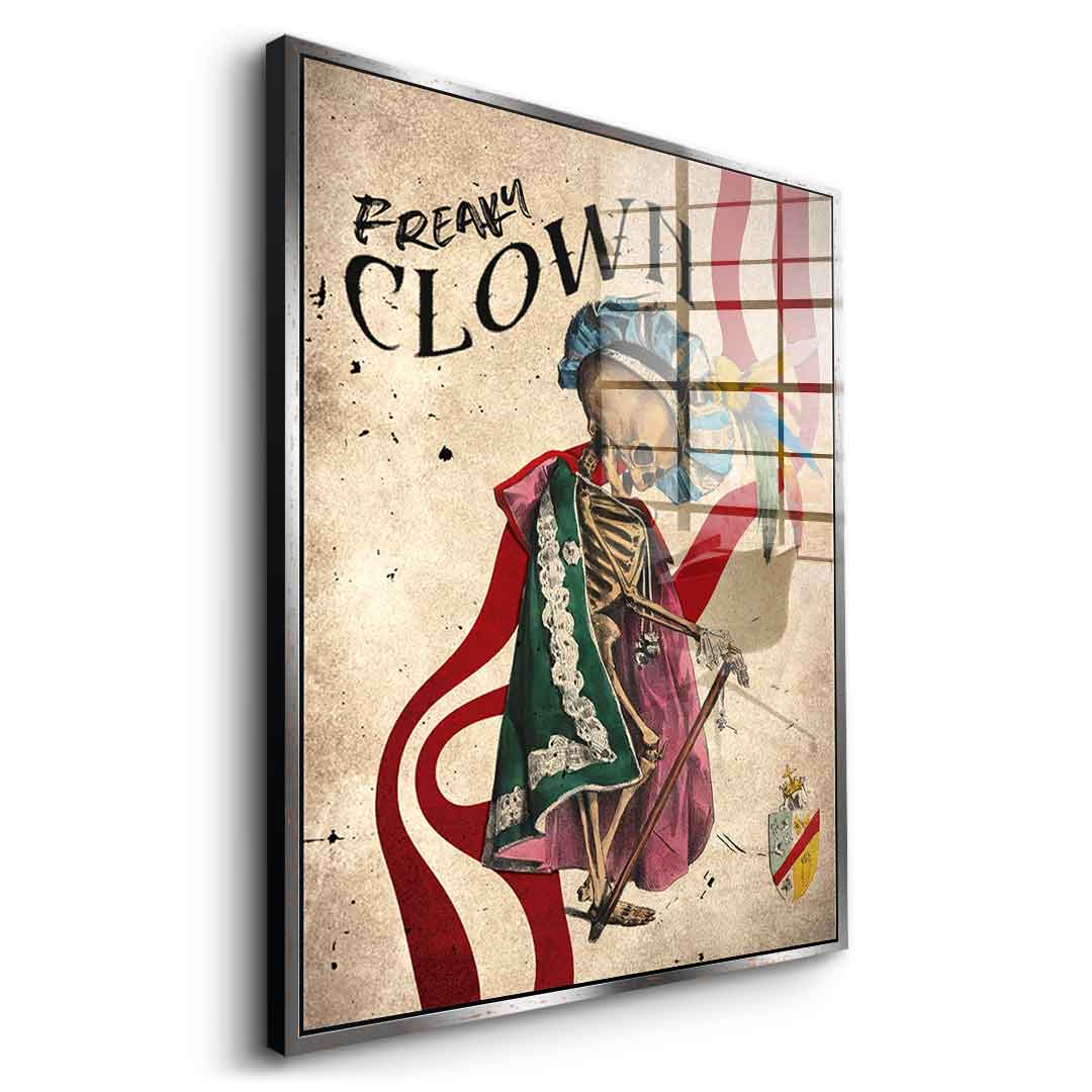 Freaky Clown - Acrylglas