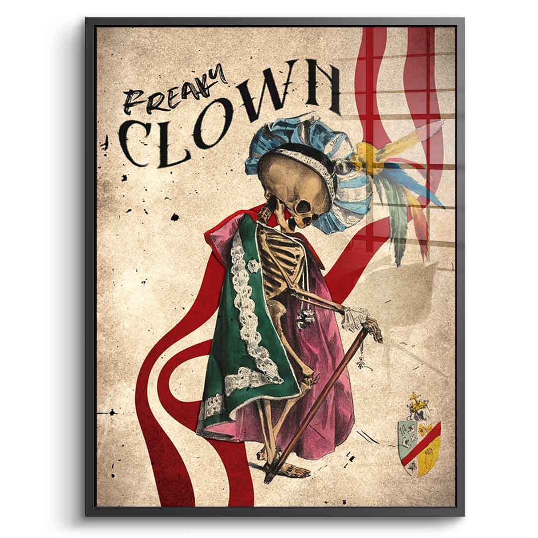 Freaky Clown - Acrylic Glass