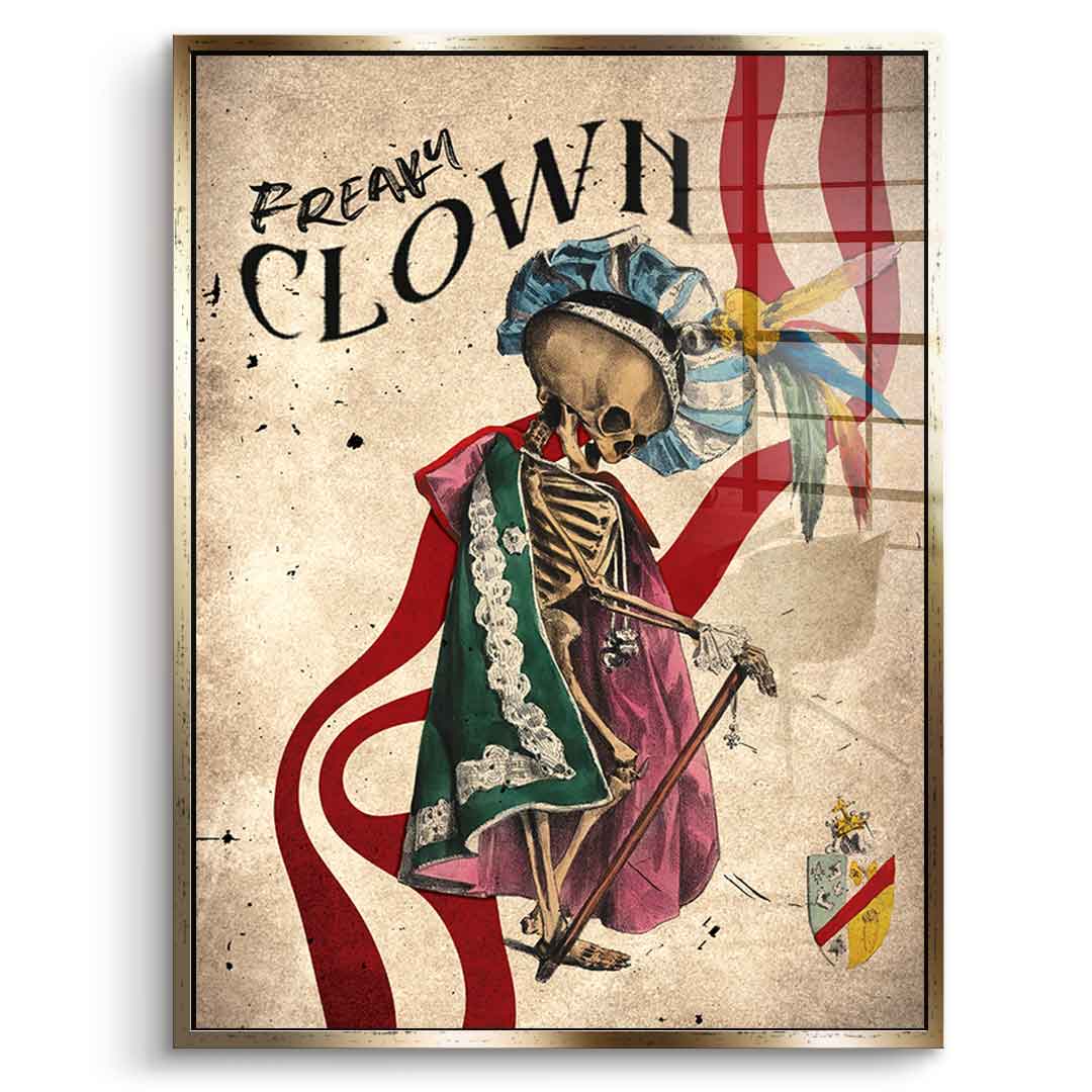 Freaky Clown - Acrylic Glass