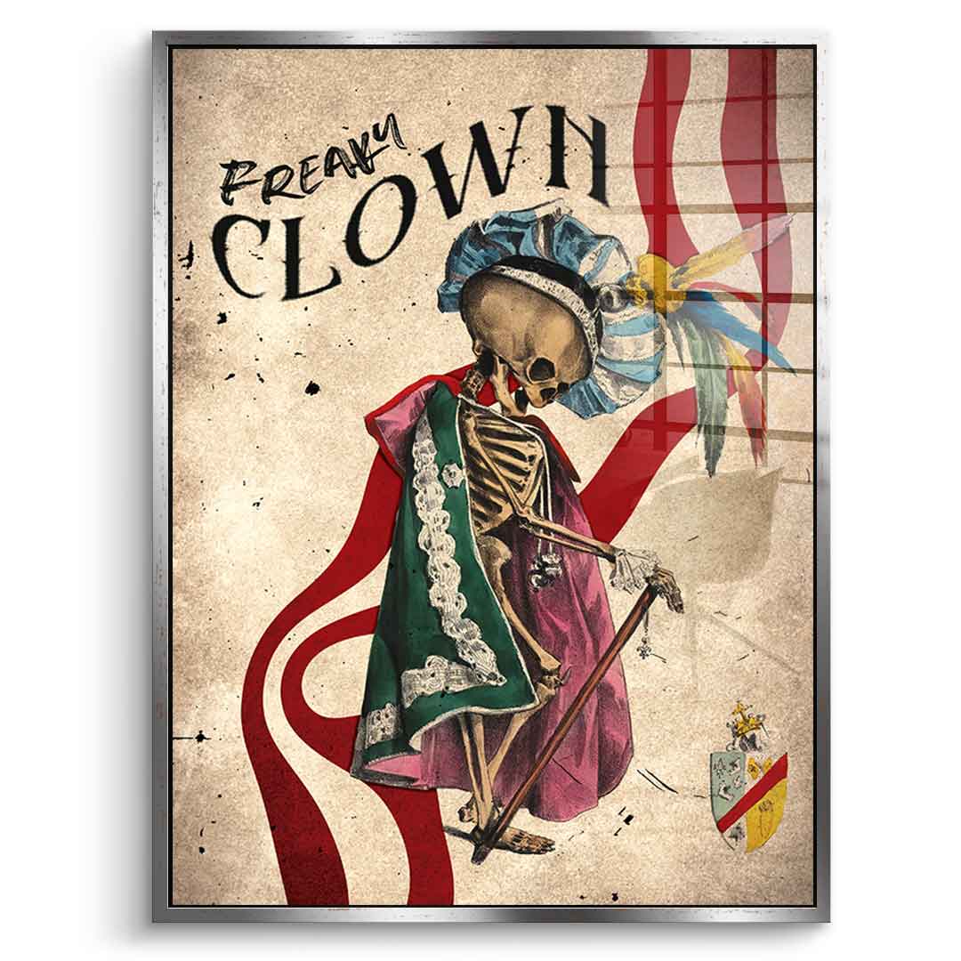 Freaky Clown - Acrylic Glass