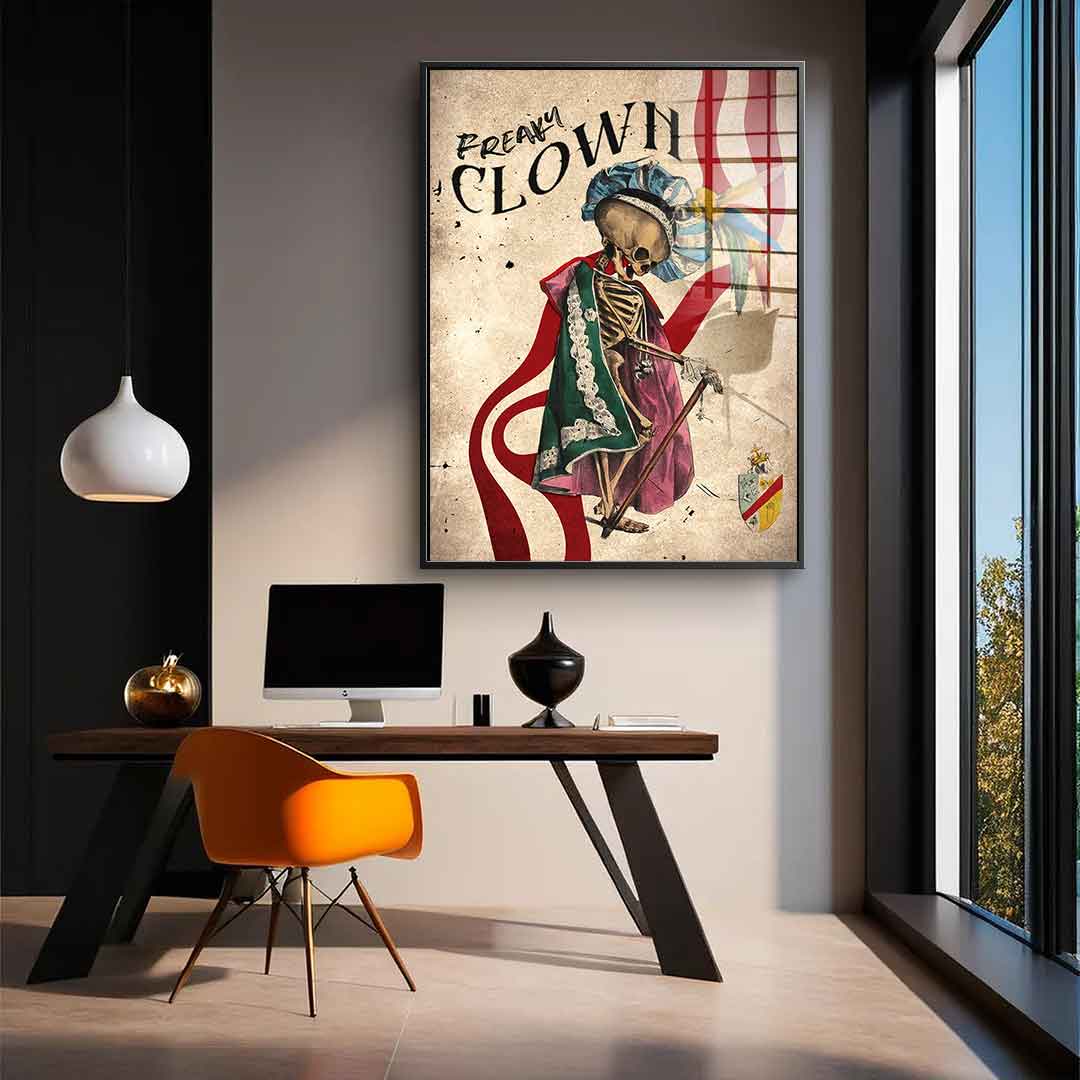 Freaky Clown - Acrylic Glass