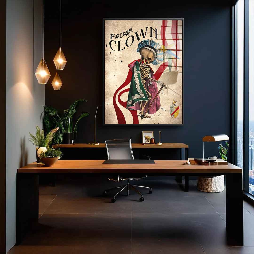 Freaky Clown - Acrylic Glass