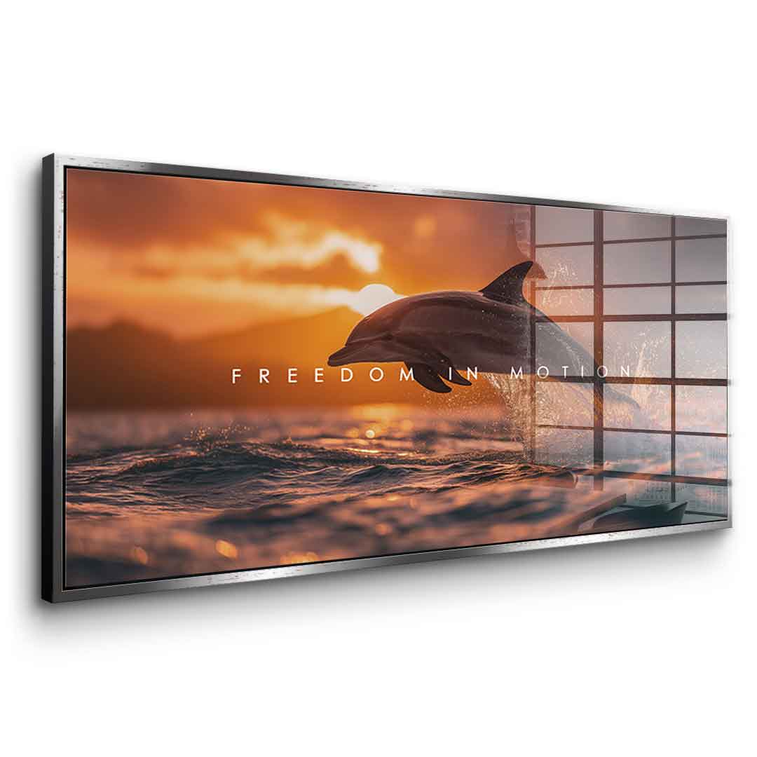 Freedom in Motion - Acrylglas