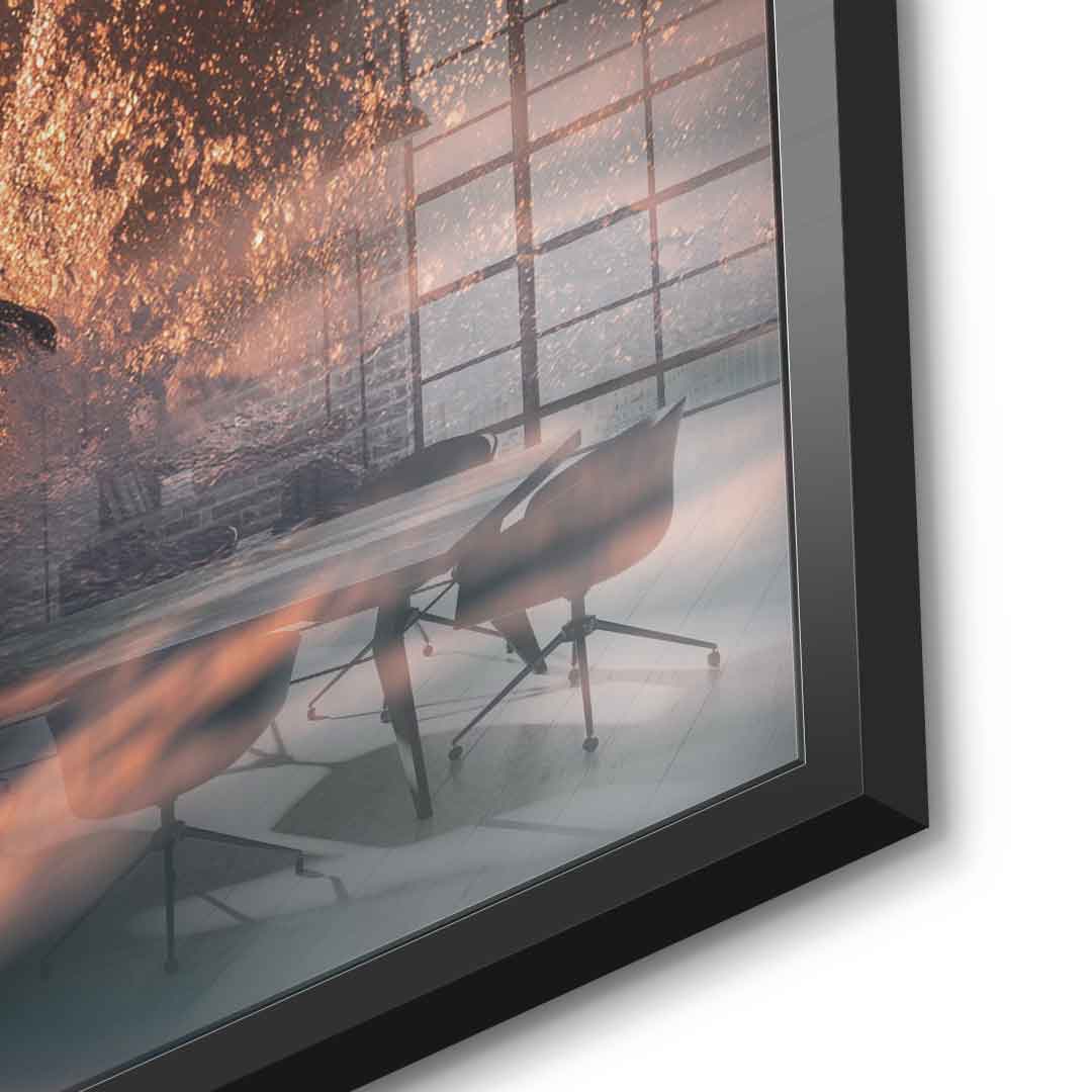 Freedom in Motion - Acrylglas