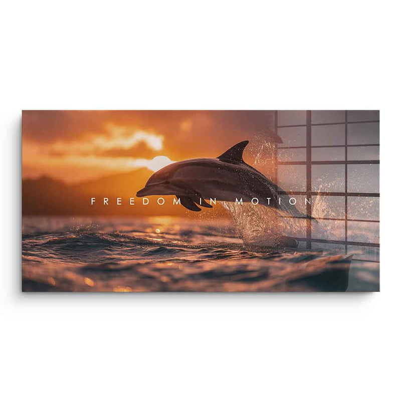 Freedom in Motion - Acrylglas
