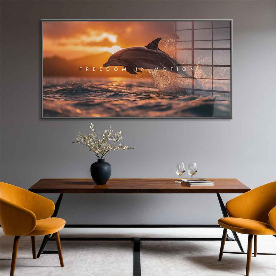 Freedom in Motion - Acrylglas