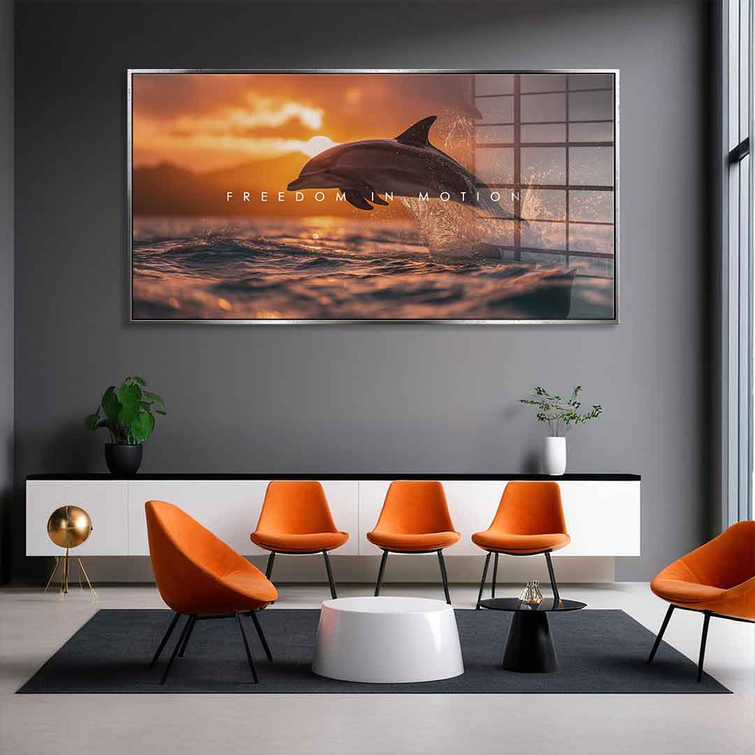 Freedom in Motion - Acrylglas