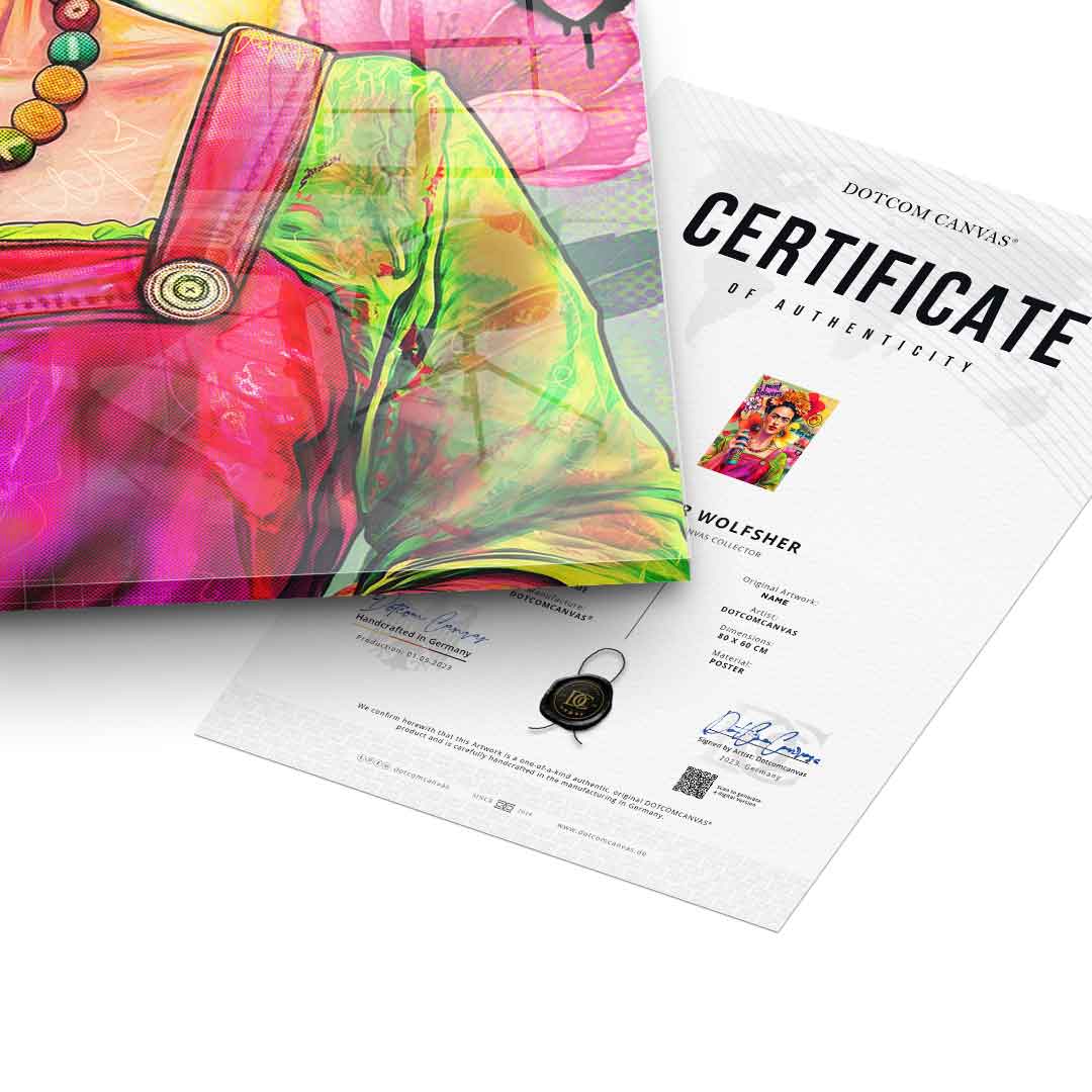 Frida Paint - Acrylic Glass