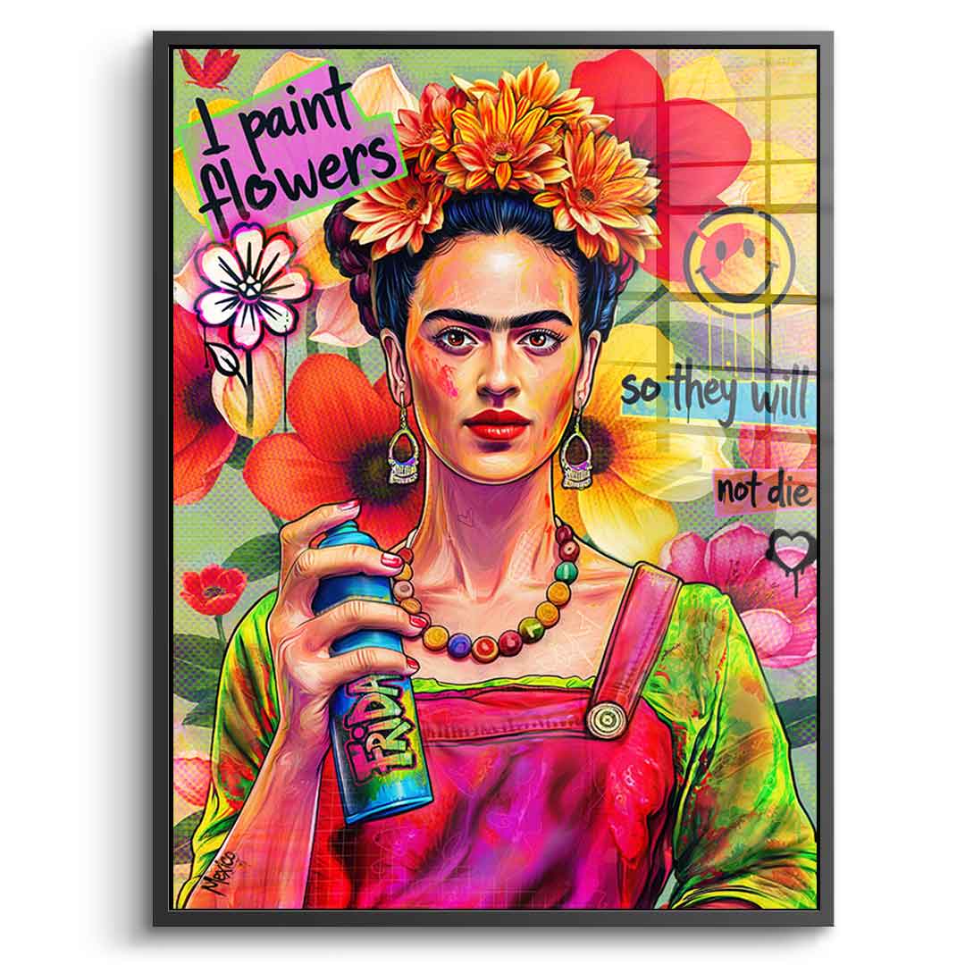 Frida Paint - Acrylic Glass