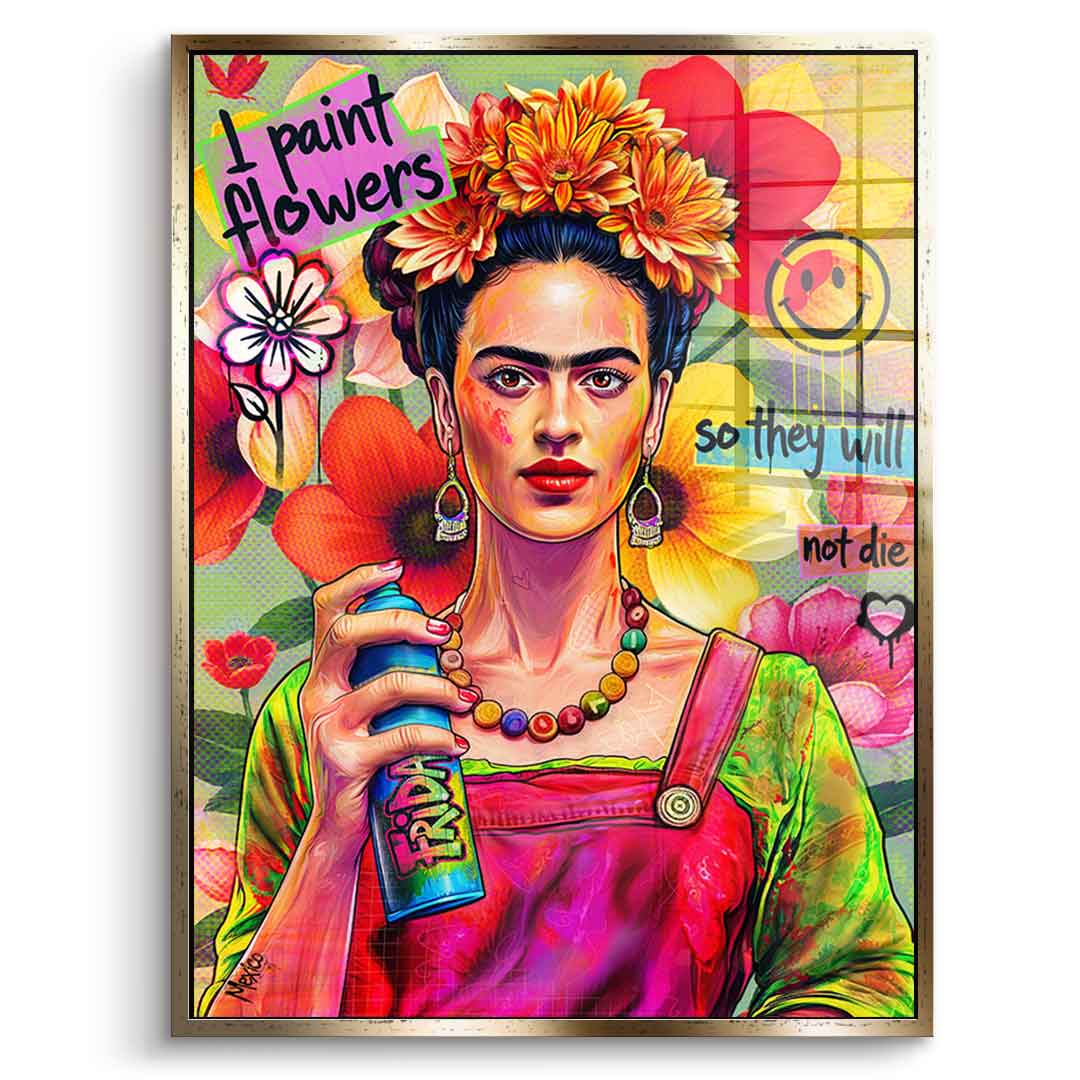 Frida Paint - Acrylic Glass