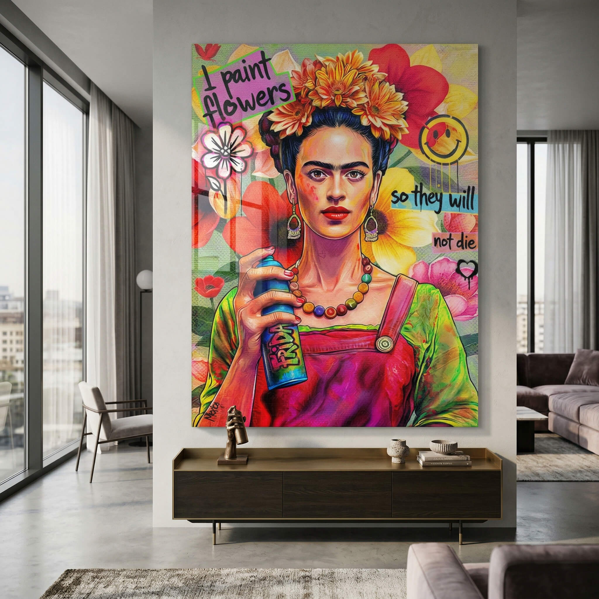 Frida Paint - Acrylglas