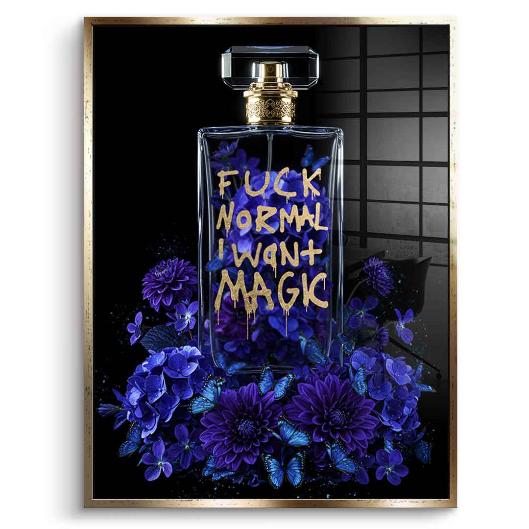 Fuck Normal Parfume - Acrylglas