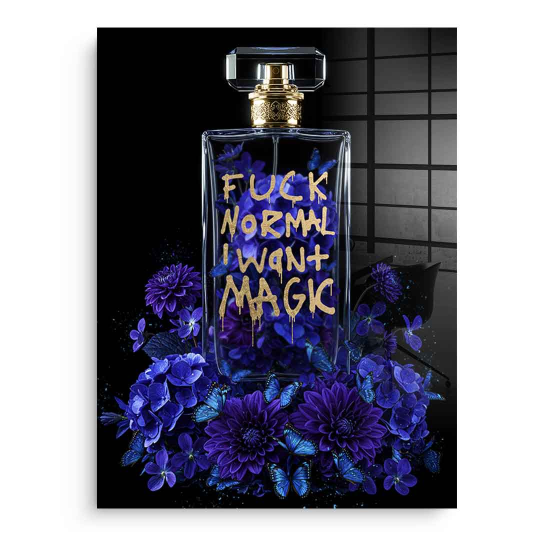 Fuck Normal Perfume - Acrylic Glass