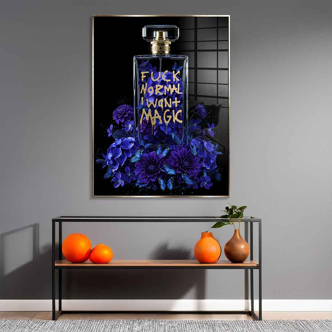 Fuck Normal Parfume - Acrylglas
