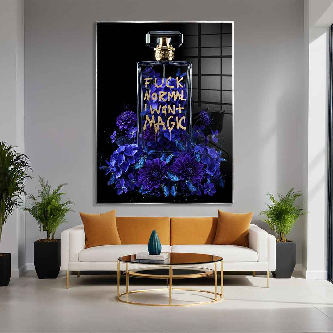Fuck Normal Parfume - Acrylglas
