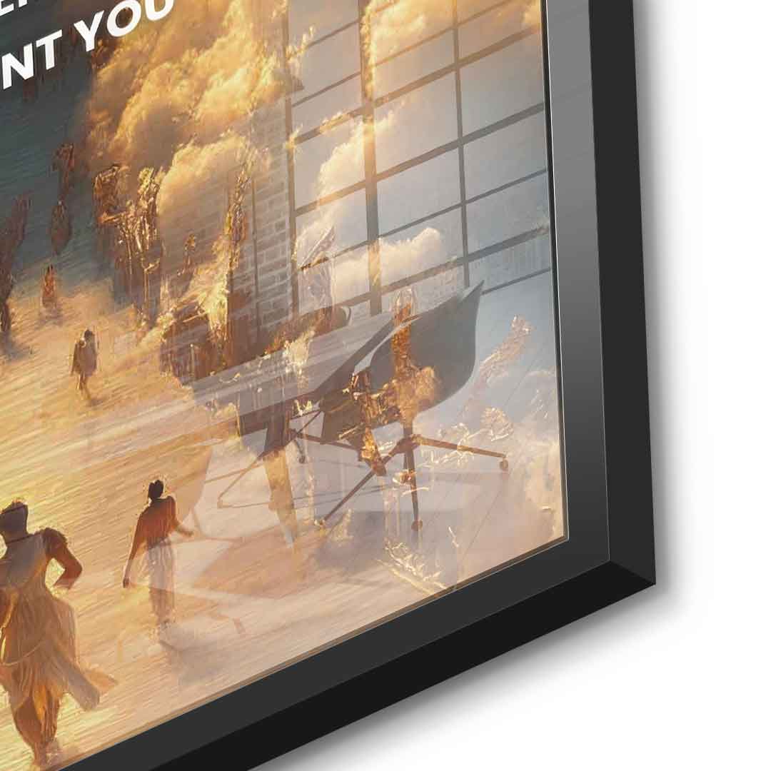 GOD SENT YOU - Acrylic glass