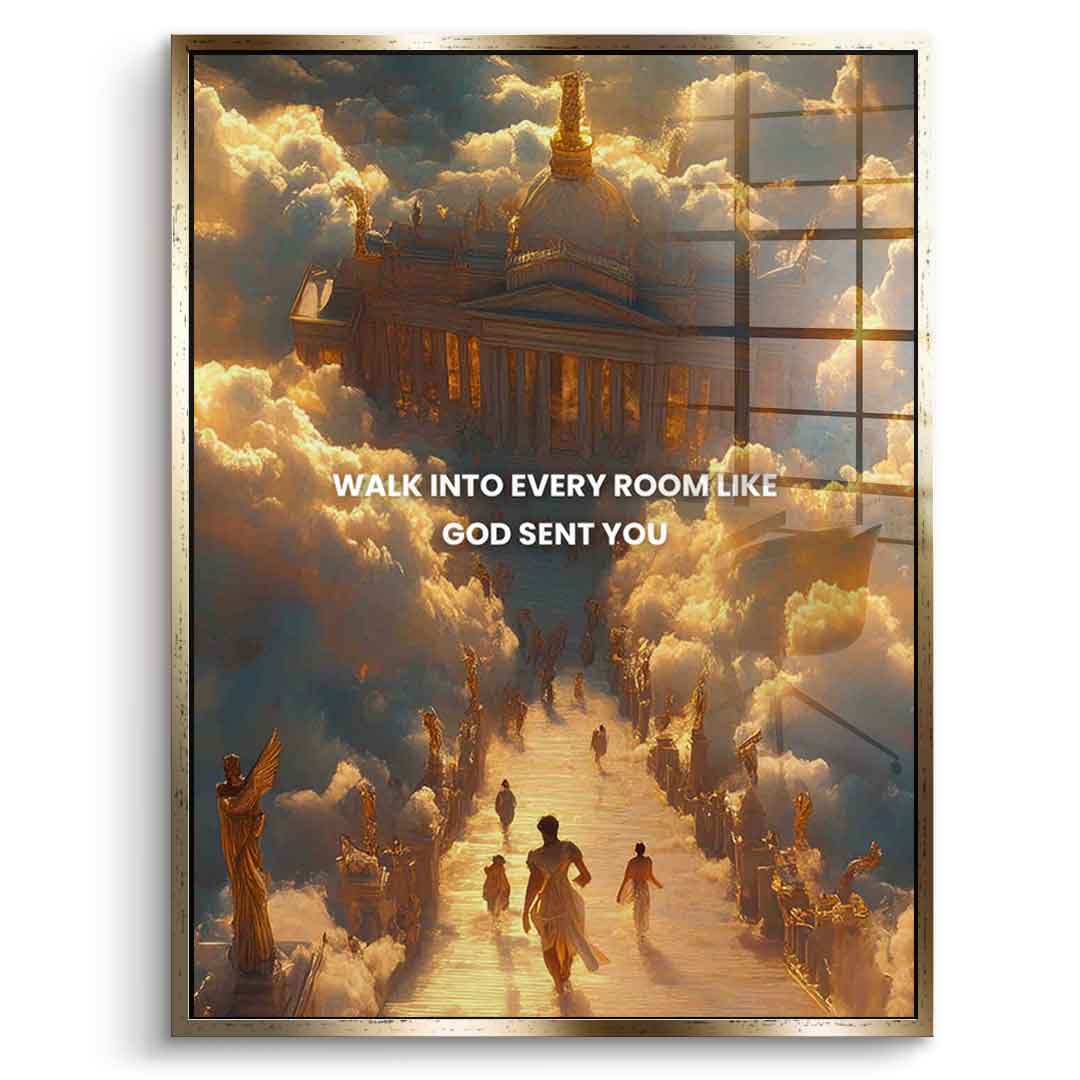 GOD SENT YOU - Acrylglas