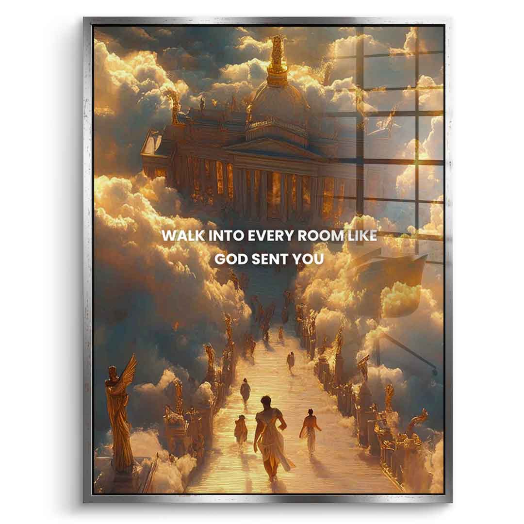 GOD SENT YOU - Acrylglas