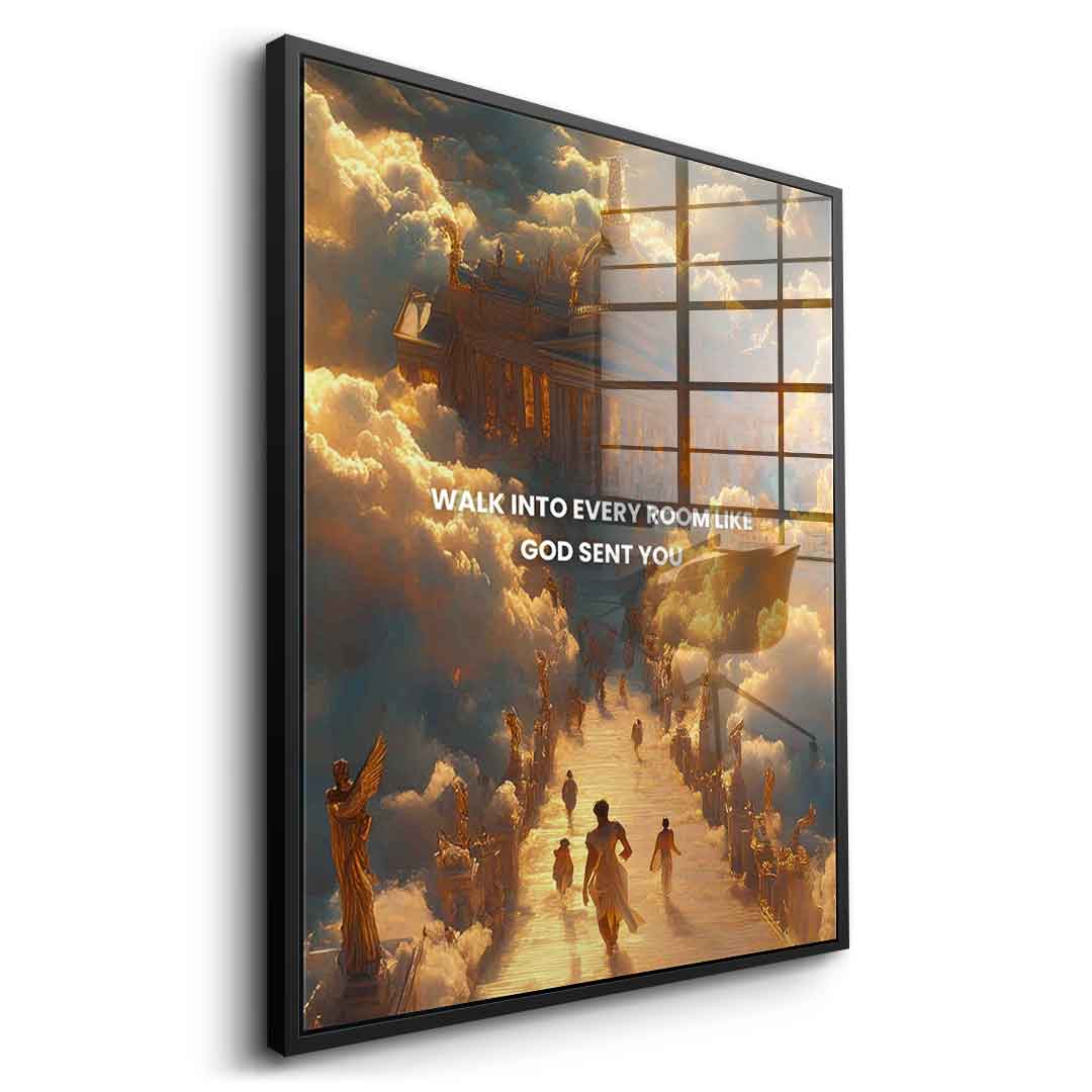 GOD SENT YOU - Acrylglas