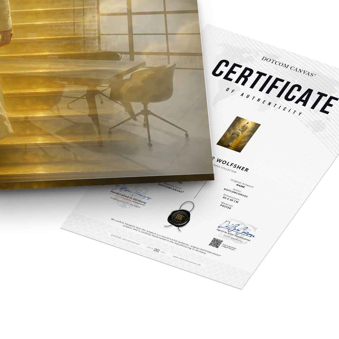 GOLDEN HEAVEN - Acrylglas