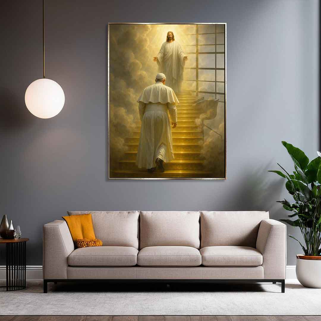 GOLDEN HEAVEN - Acrylglas