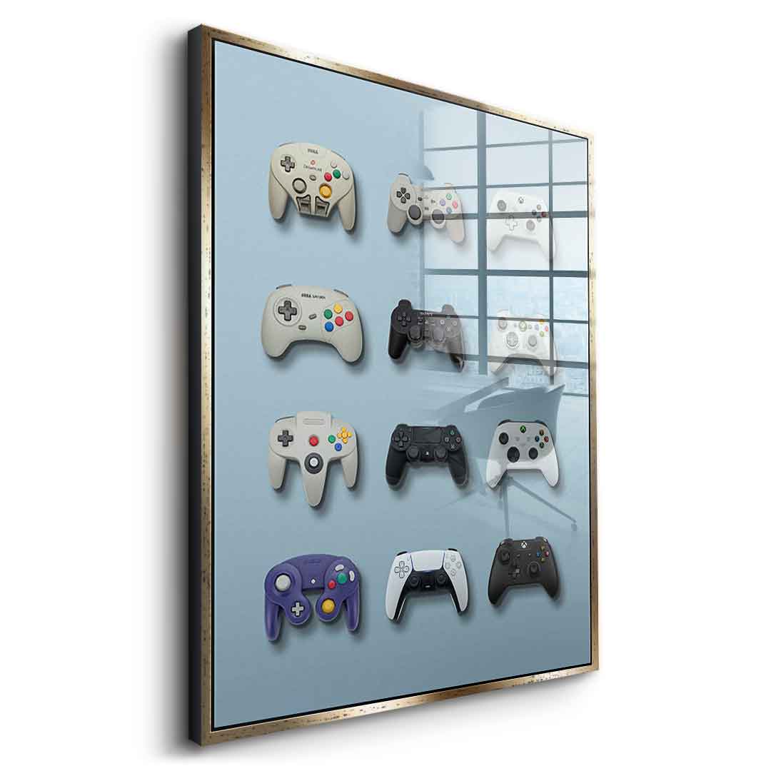 Game Joystick - Acrylic Glass