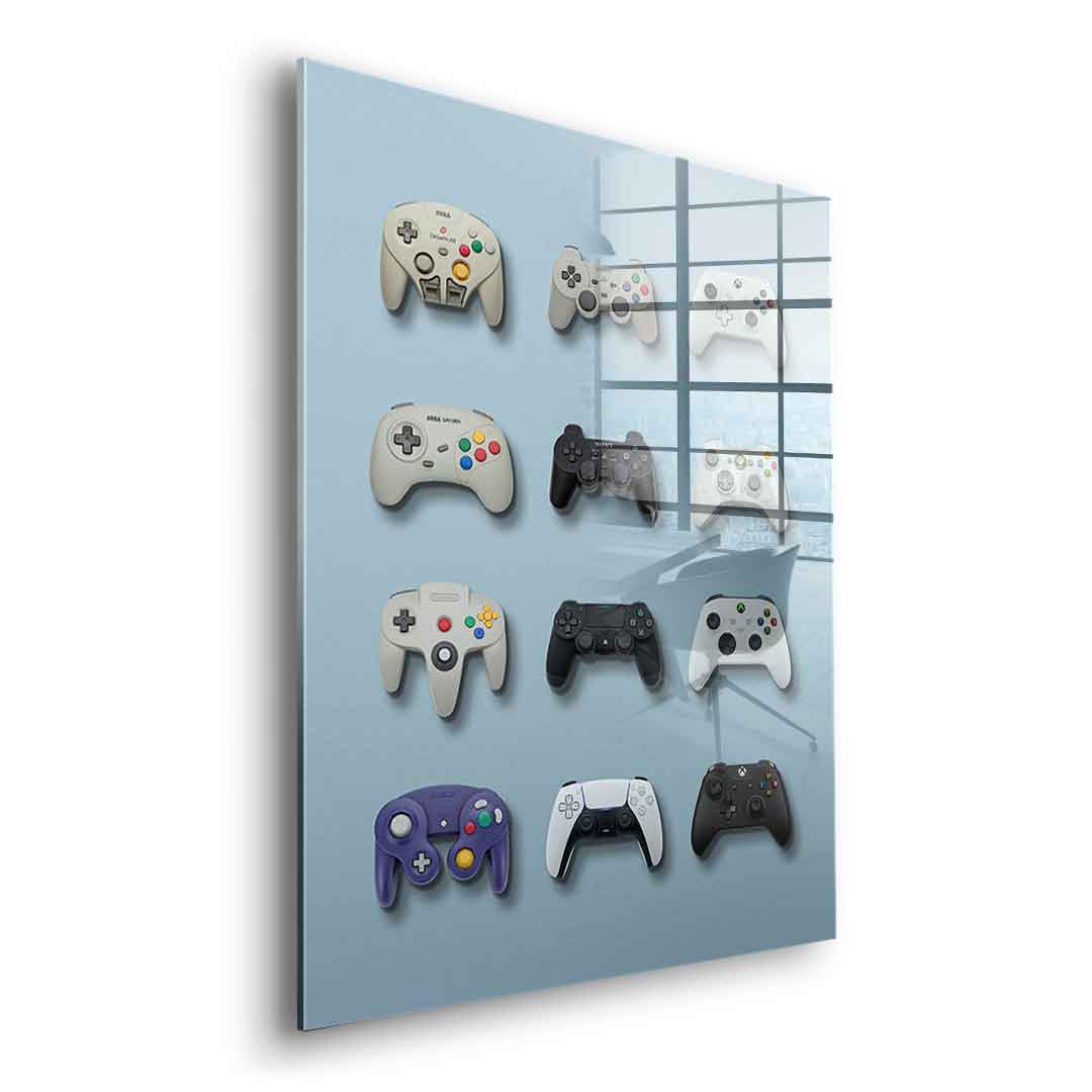 Game Joystick - Acrylglas