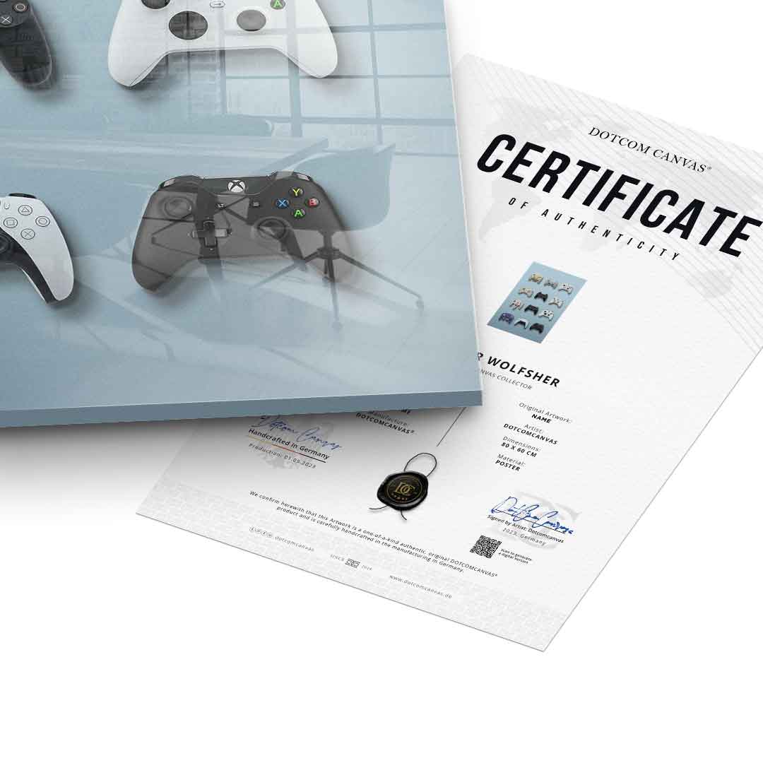 Game Joystick - Acrylglas