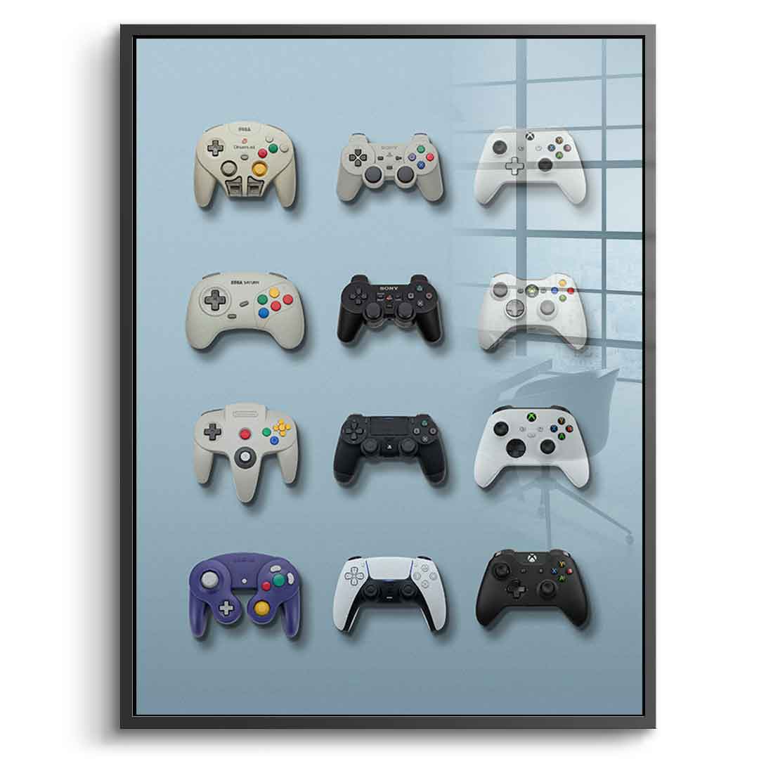 Game Joystick - Acrylglas