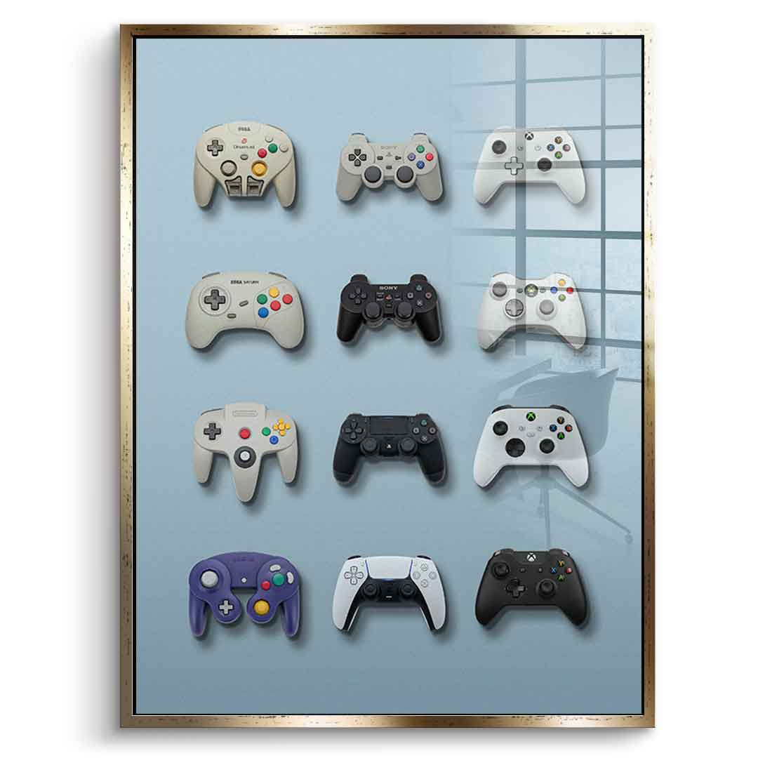 Game Joystick - Acrylglas