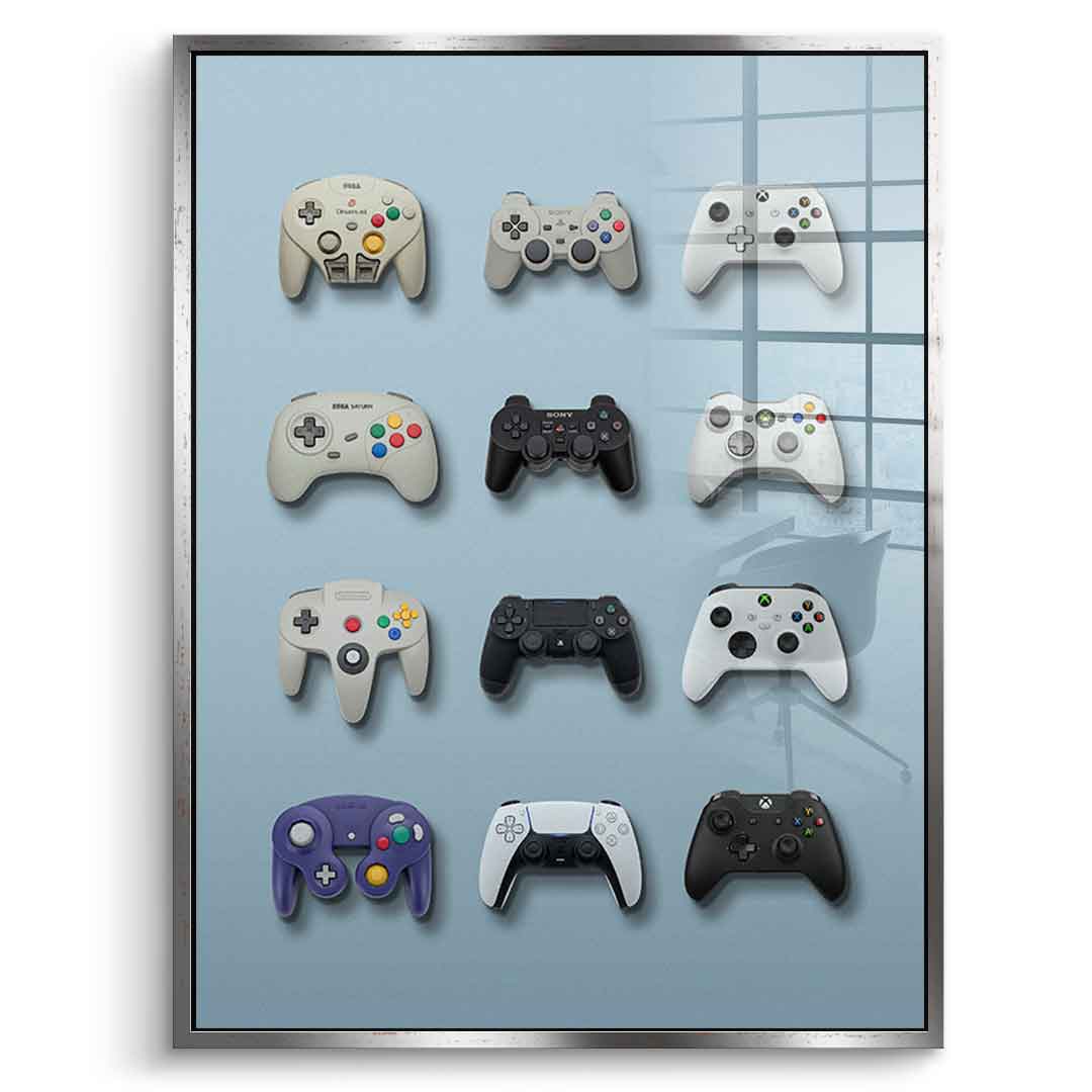 Game Joystick - Acrylglas