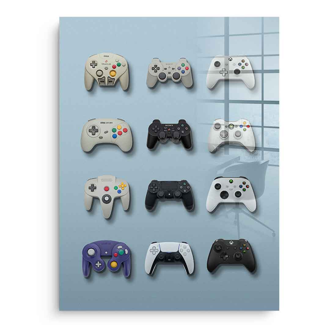 Game Joystick - Acrylglas