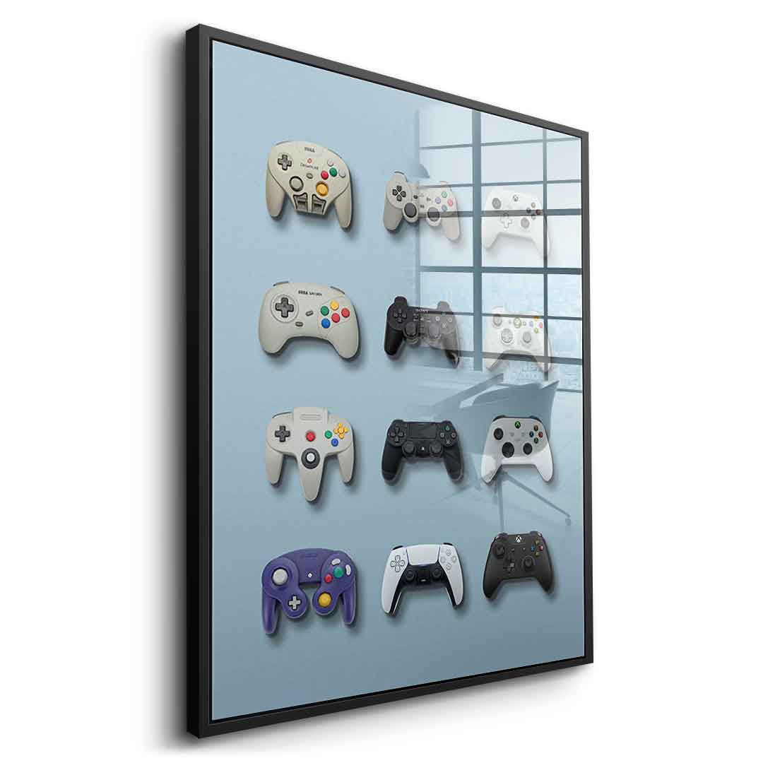 Game Joystick - Acrylglas