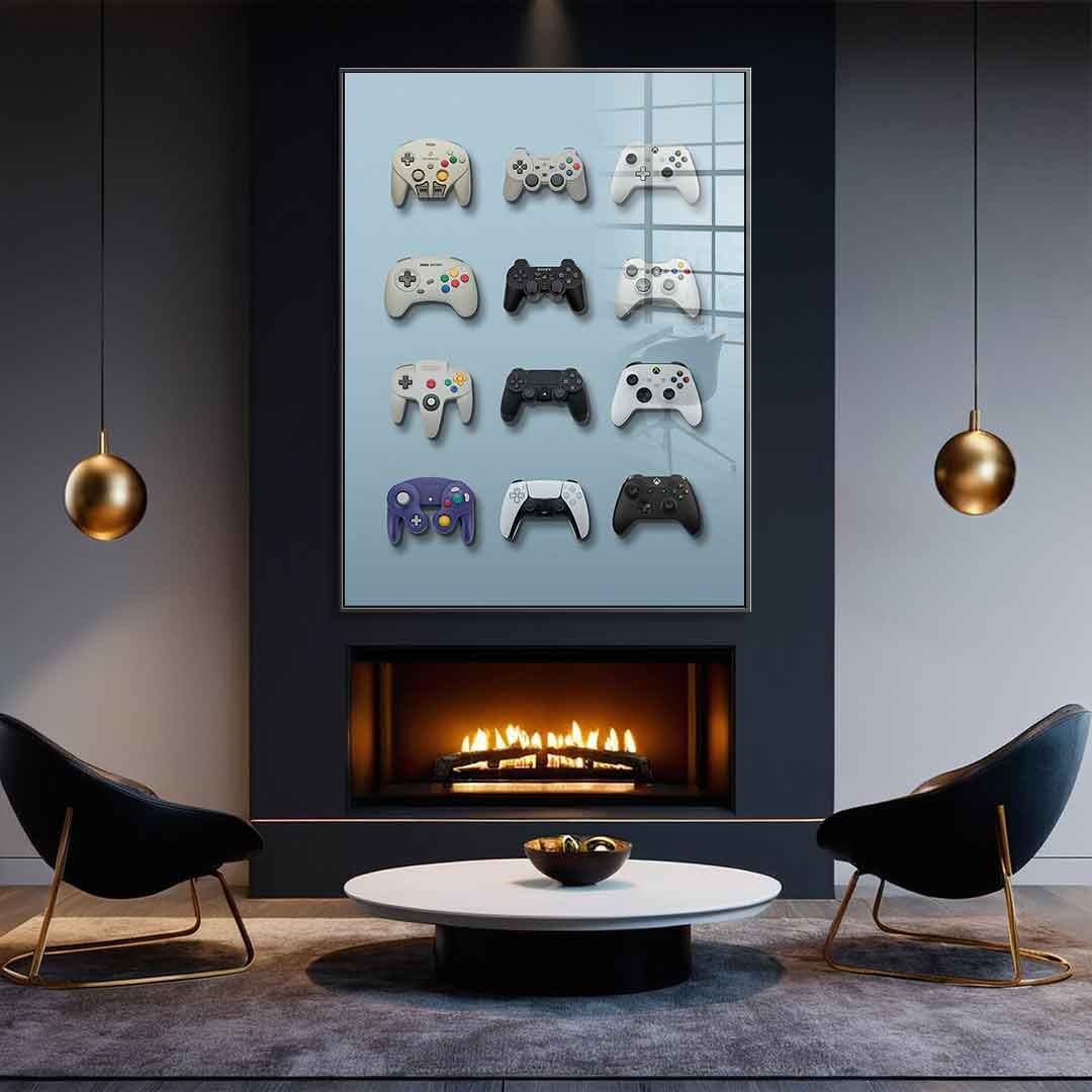 Game Joystick - Acrylglas