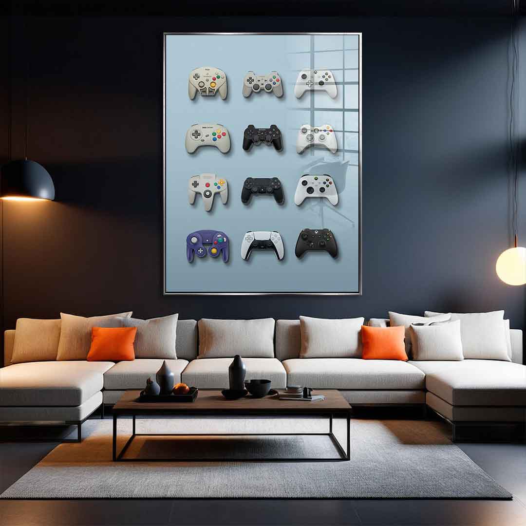 Game Joystick - Acrylglas