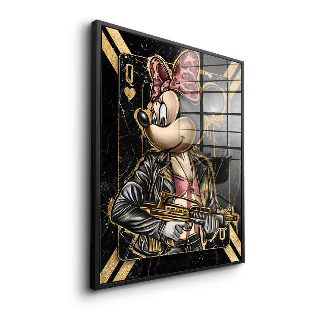 GANGSTER QUEEN - Acrylglas