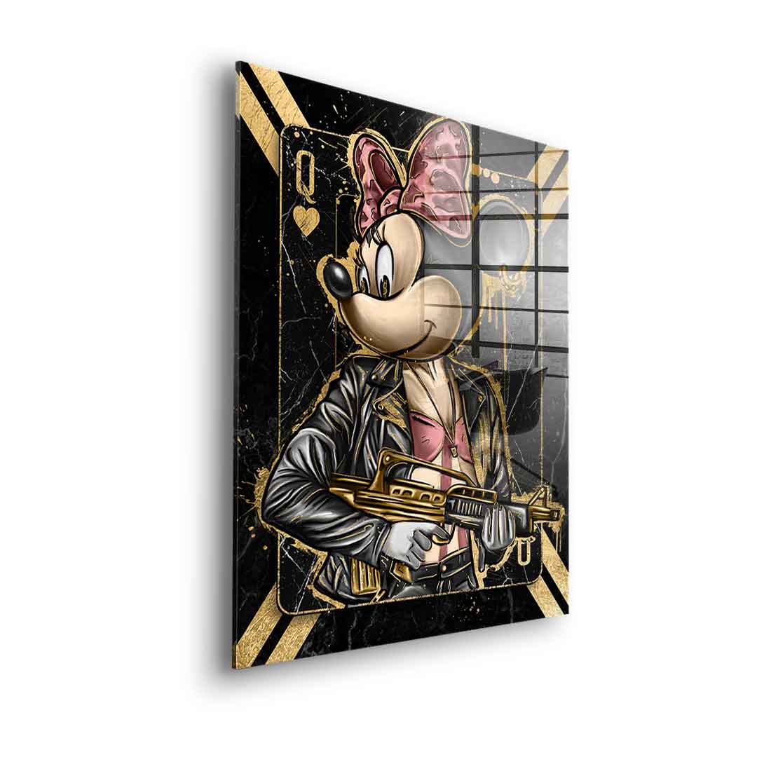 GANGSTER QUEEN - Acrylglas