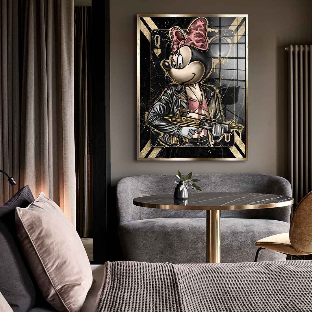 GANGSTER QUEEN - Acrylglas