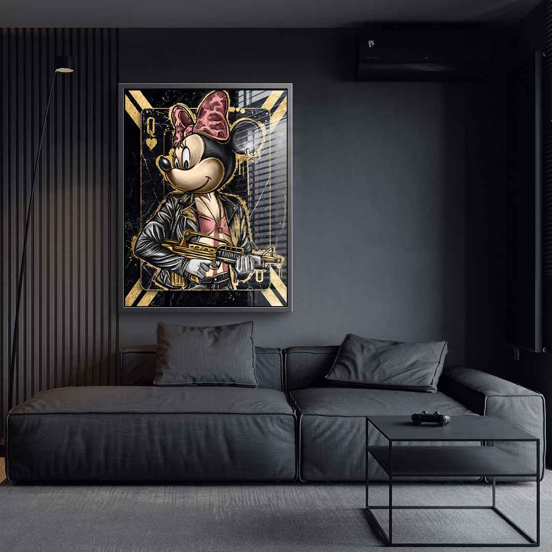 GANGSTER QUEEN - Acrylglas